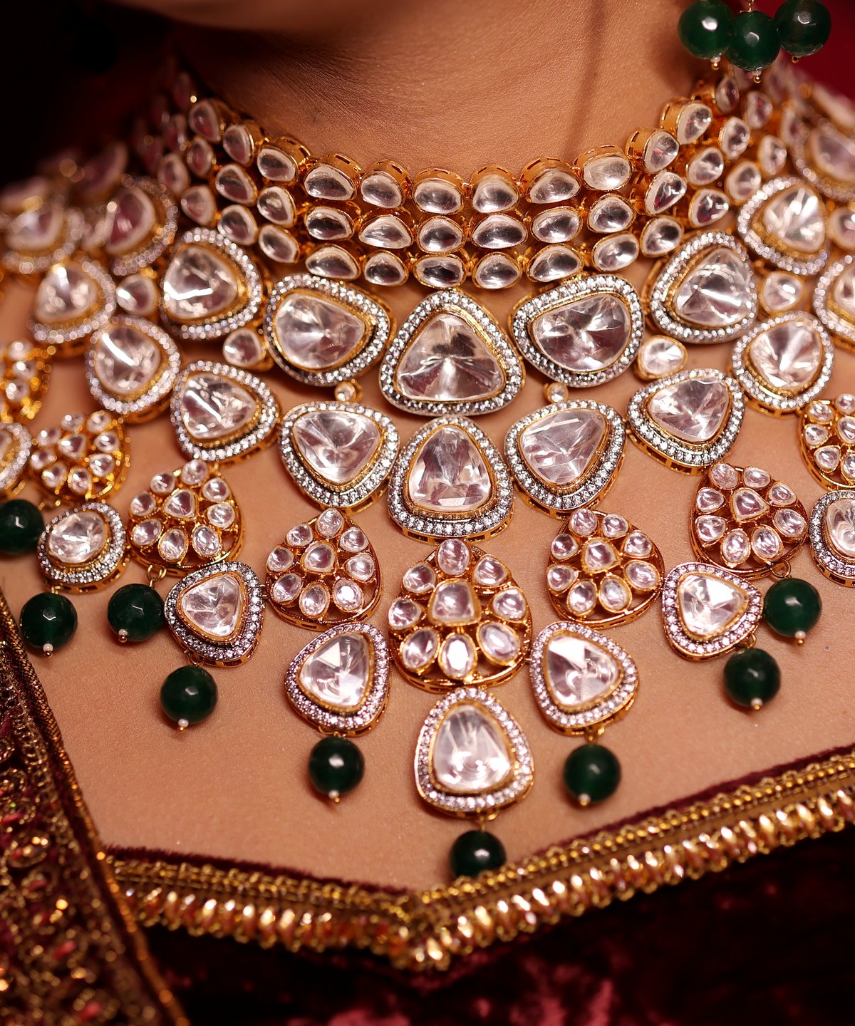 Polki Bridal Layered Set — Ramanand Jewellers, Jaipur